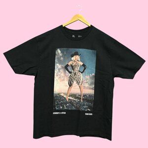 Beyonce Cowboy Carter Rodeo Chitlin Circuit Tour Paris Tee XL